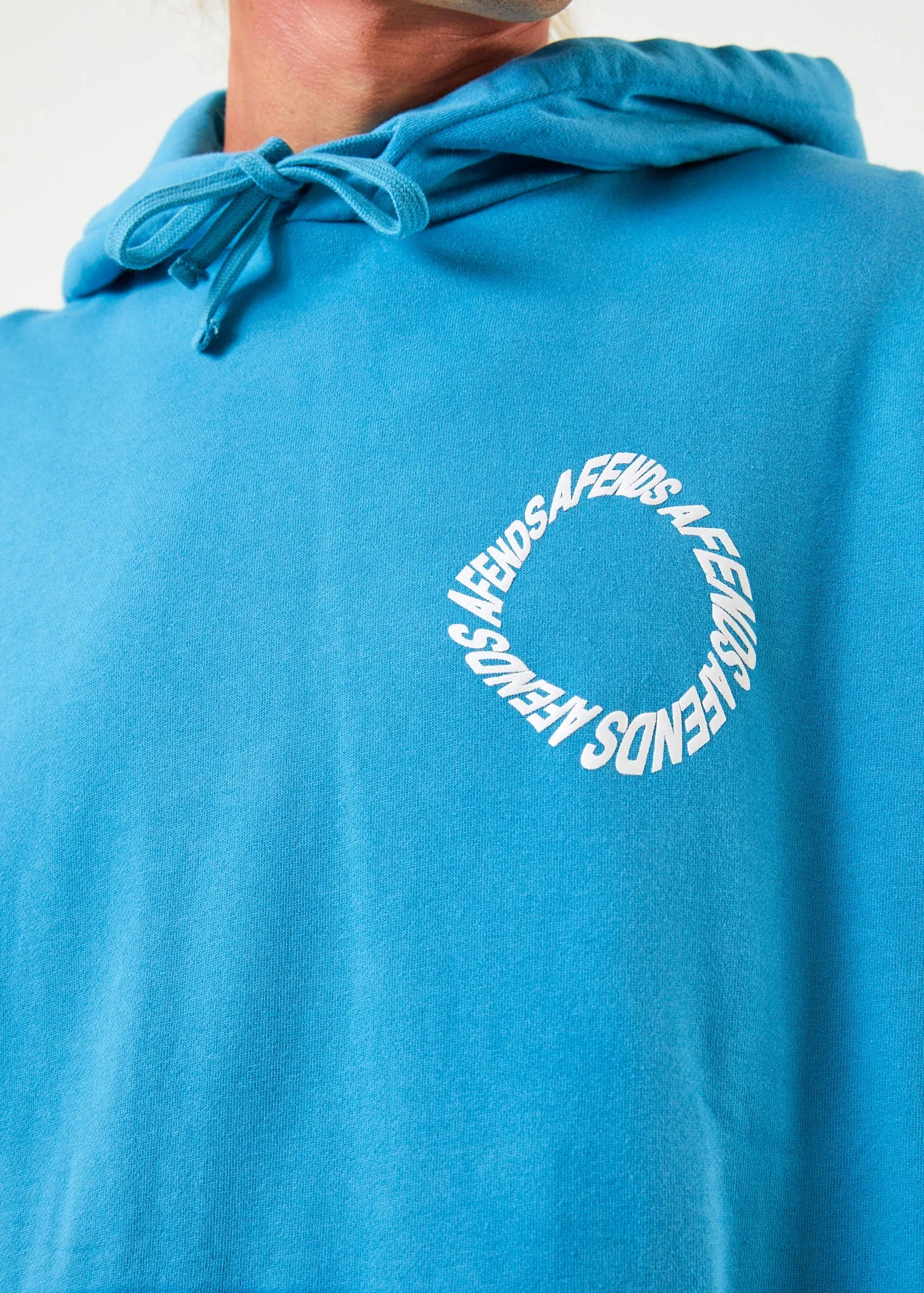 AFENDS Mens Vortex - Hoodie - Dark Teal