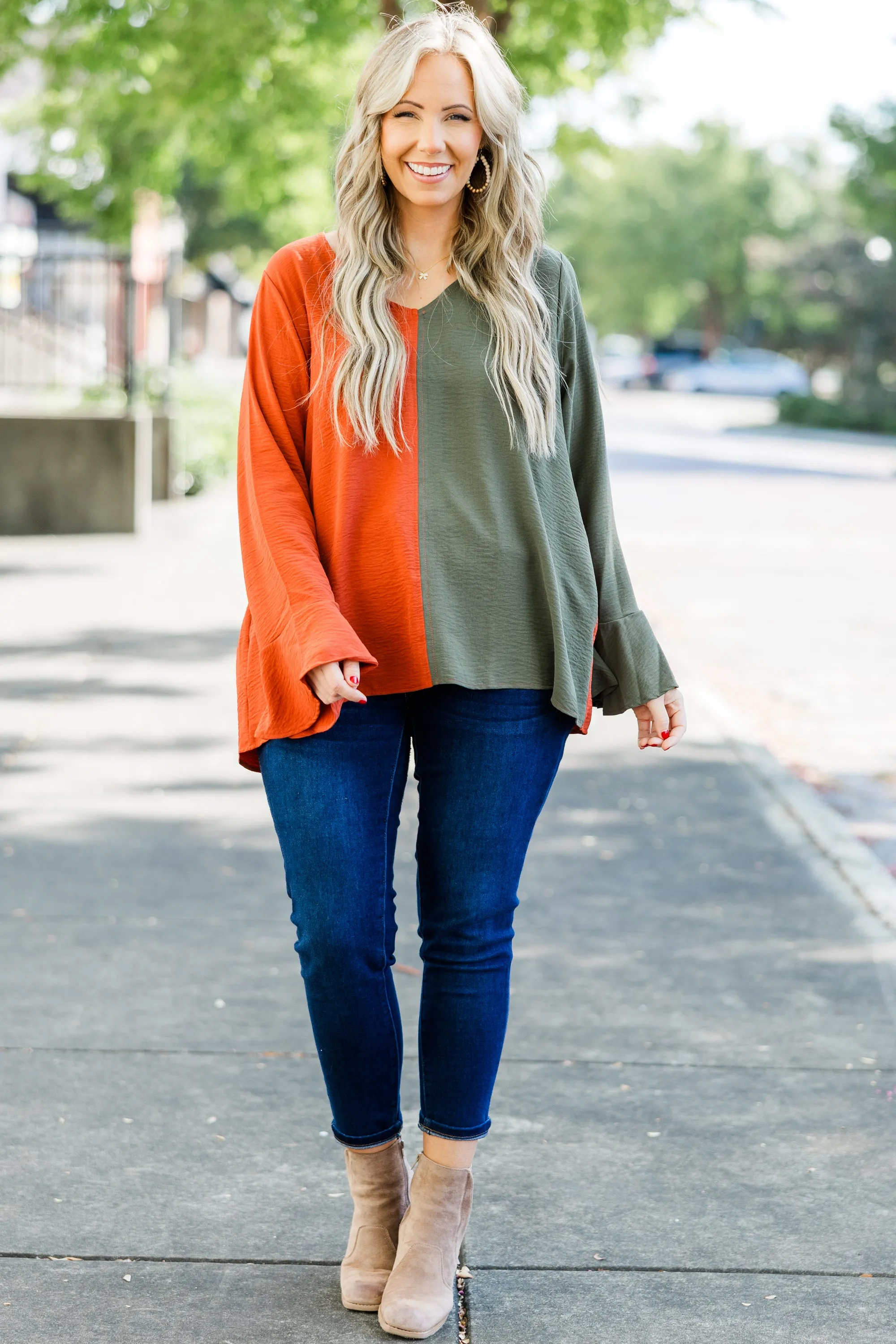 All We Have Top, Olive