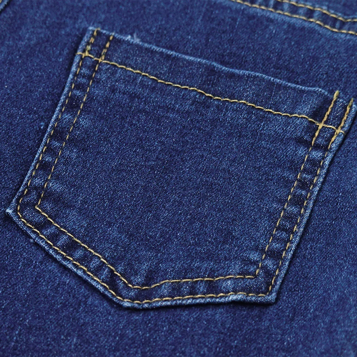 Baby Little Girls Jeans, 12M-5T Embroidered Strechy Denim Soft Slim Pant