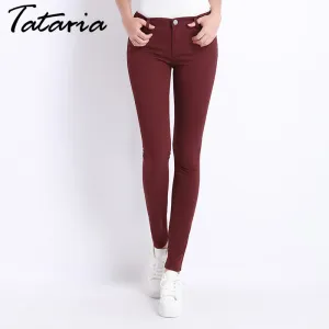 Denim Skinny Pants