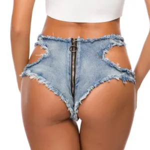 Fashion Women's Low Rise Mini Denim Shorts Hot Pants
