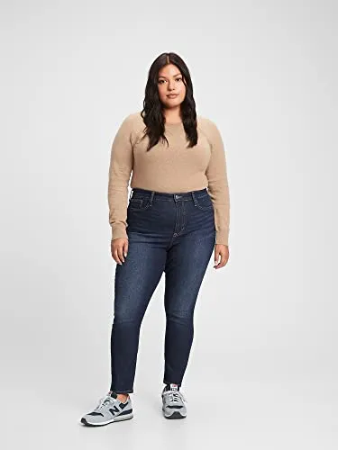 Gap Women's High Rise Favorite Jegging Pant, Dark Moon, 34 Regular