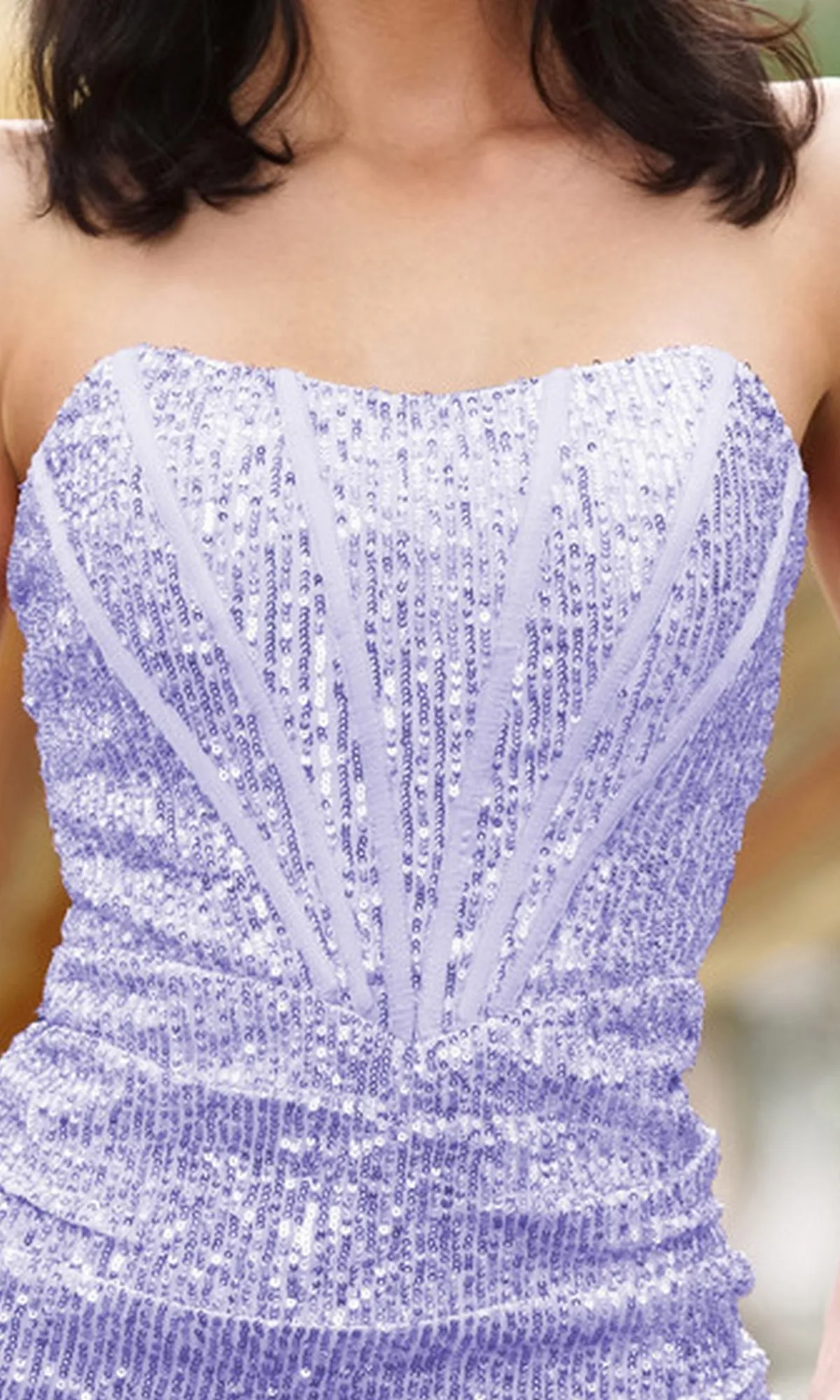 Gia by Velvi Sequin Corset Mini Dress