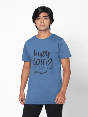 Graphic Tshirt-Diesel Blue