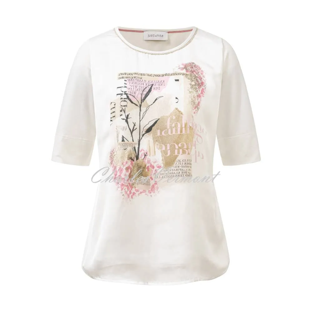 Just White Top - Style C1755