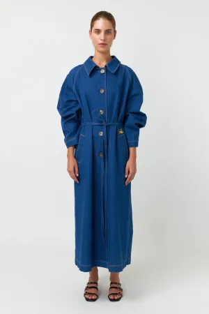 Kate Sylvester Cooper Coat Indigo