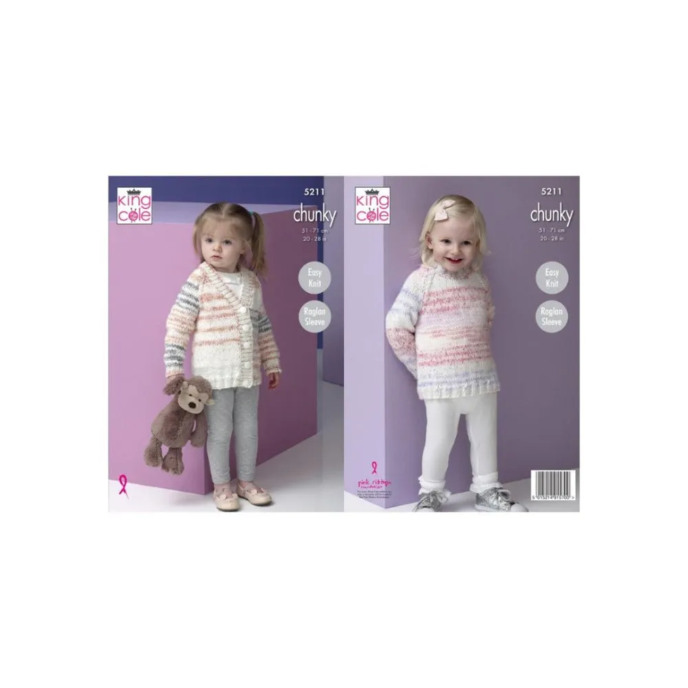 King Cole Kids Comfort Cheeky Chunky Pattern 5211