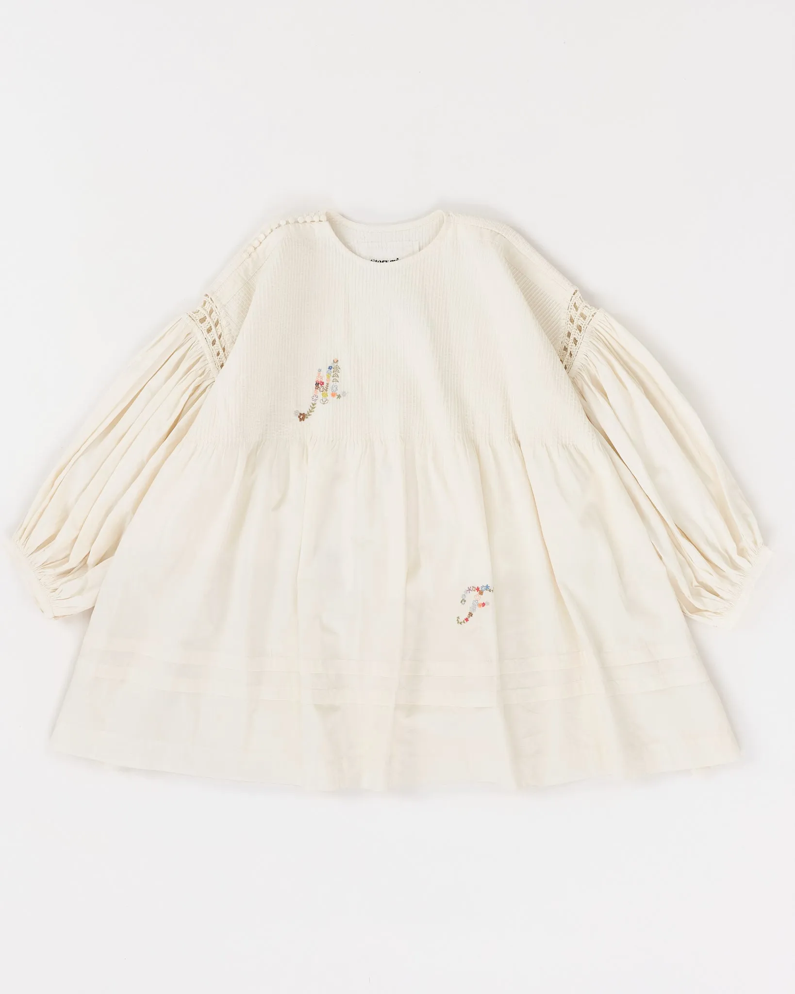 Mini Mon Dress - Ecru Meadow