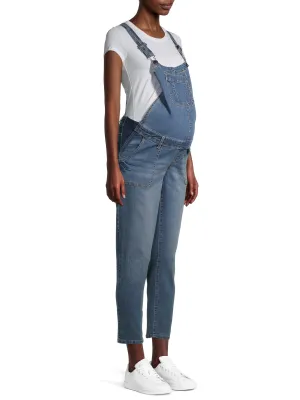 Planet Motherhood Maternity Women's Overalls with Side Panel