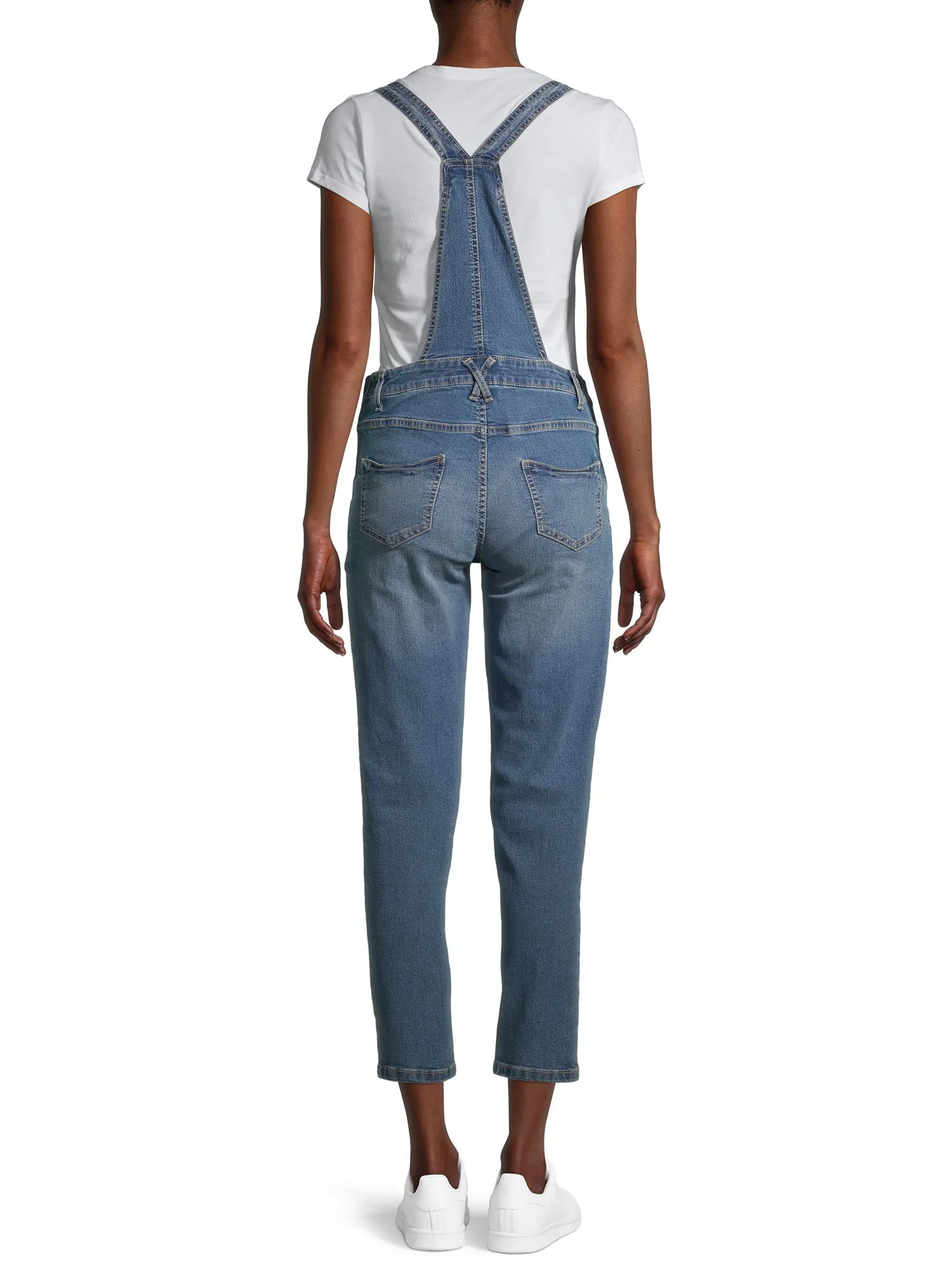 Planet Motherhood Maternity Women's Overalls with Side Panel