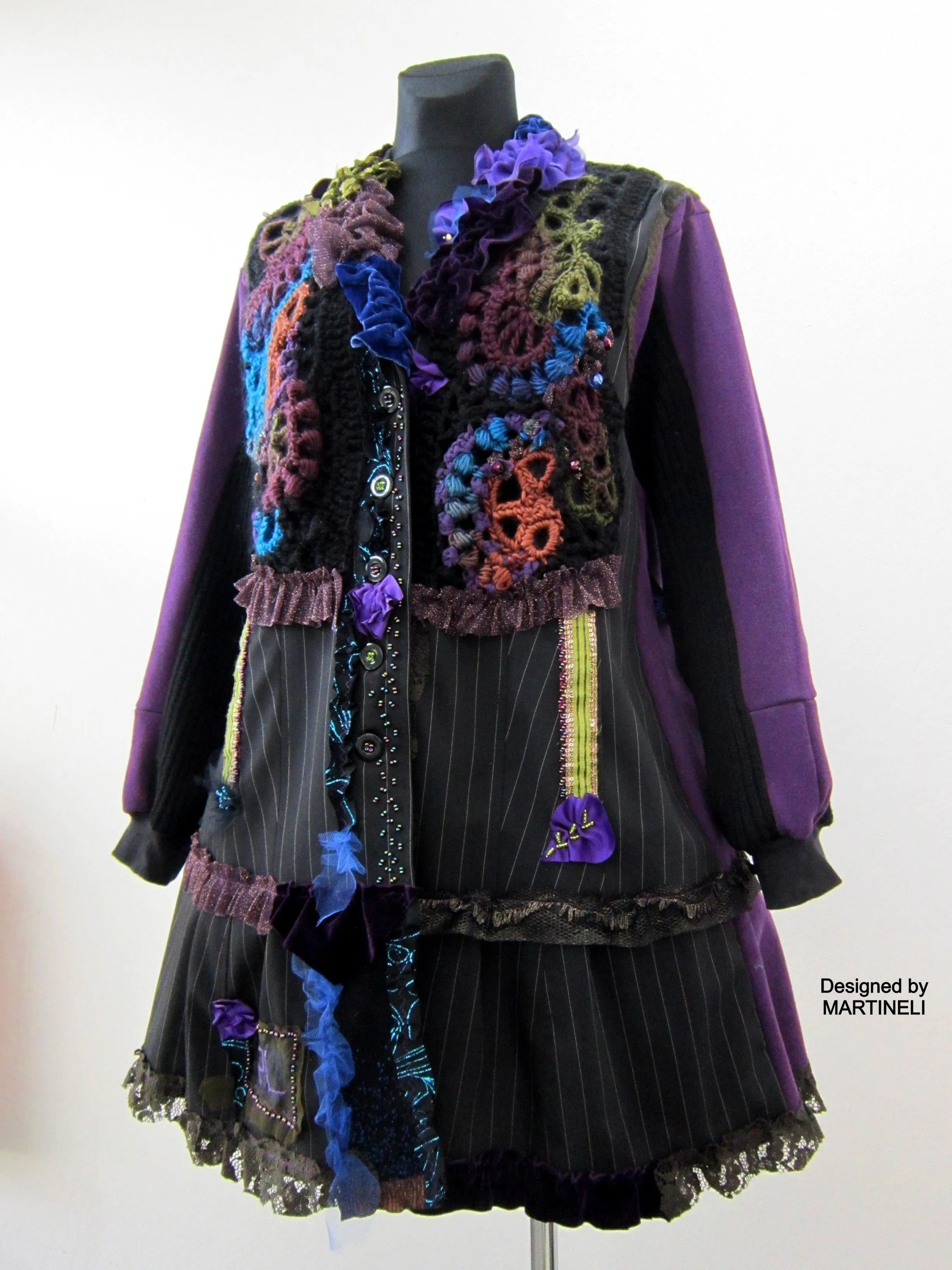 Plus Size Sweatshirt Coat,2X Purple Jacket Coat