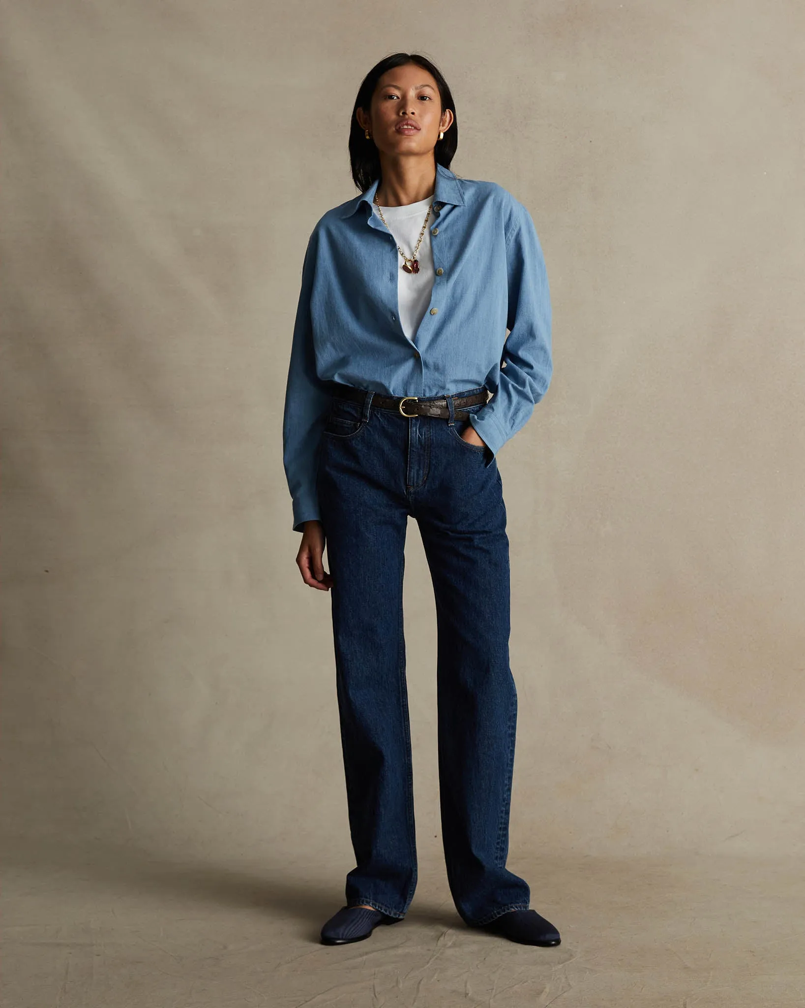 Spalla Camicia Shirt - Italian Denim