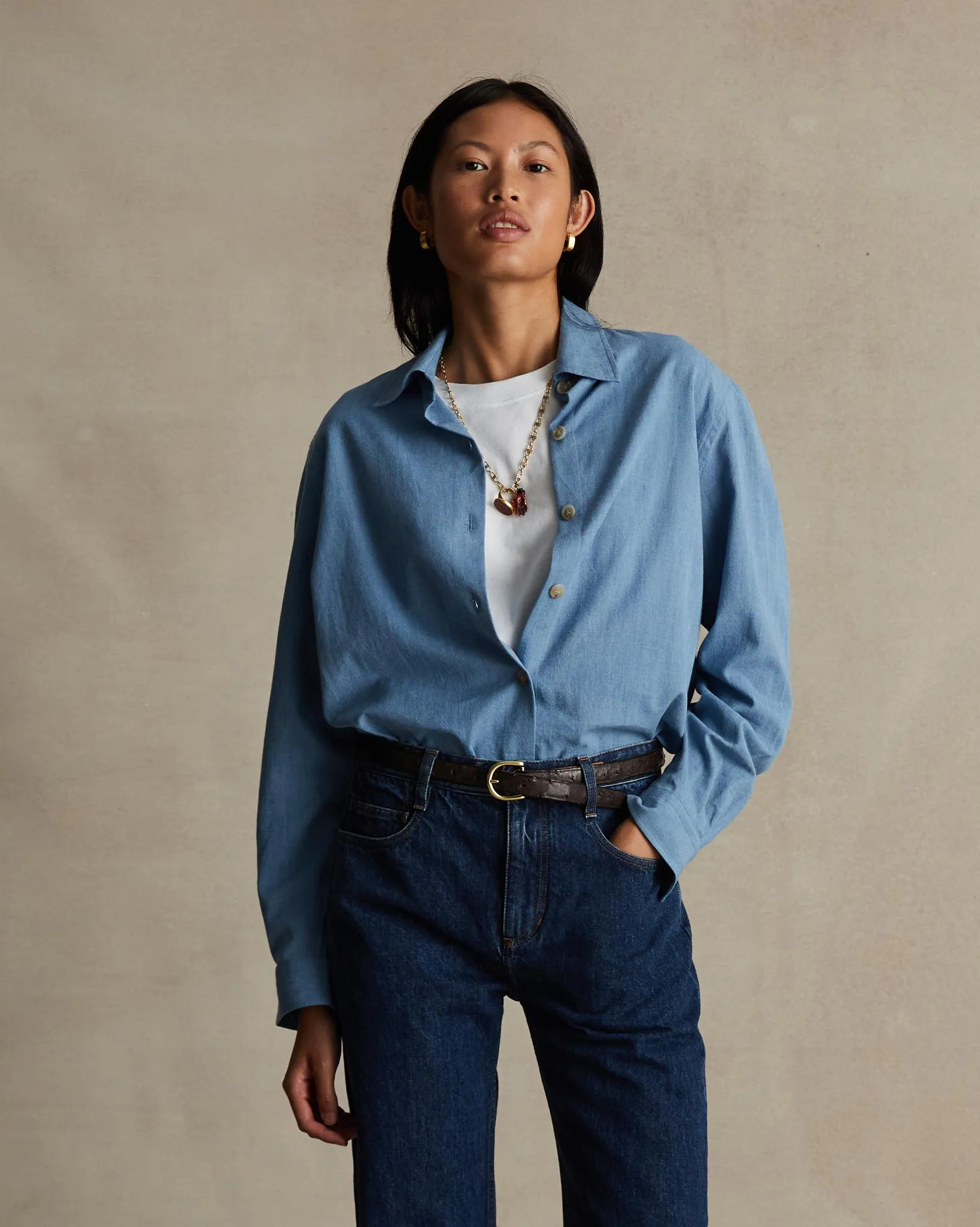 Spalla Camicia Shirt - Italian Denim