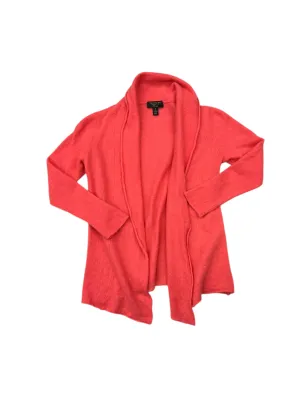 Sweater Cardigan Cashmere By Charter Club In Coral, Size: M
