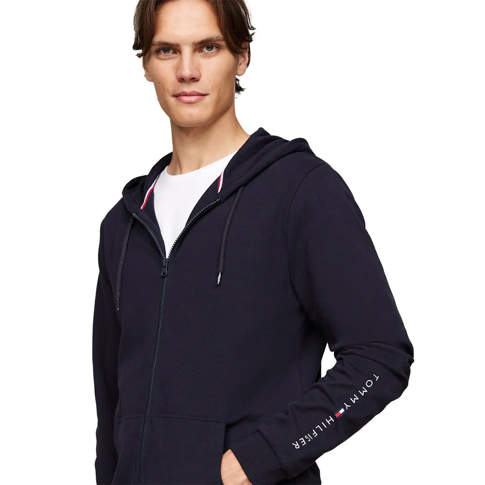 TH Original Logo Full-Zip Hoodie, Navy