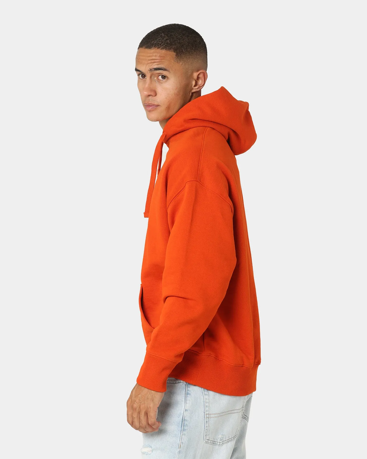 Tommy Jeans Tommy Badge Hoodie Orange Spice
