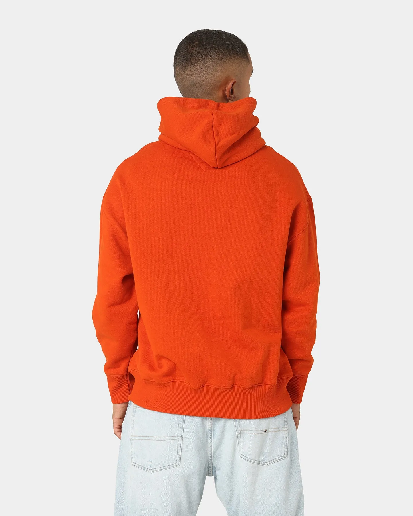 Tommy Jeans Tommy Badge Hoodie Orange Spice