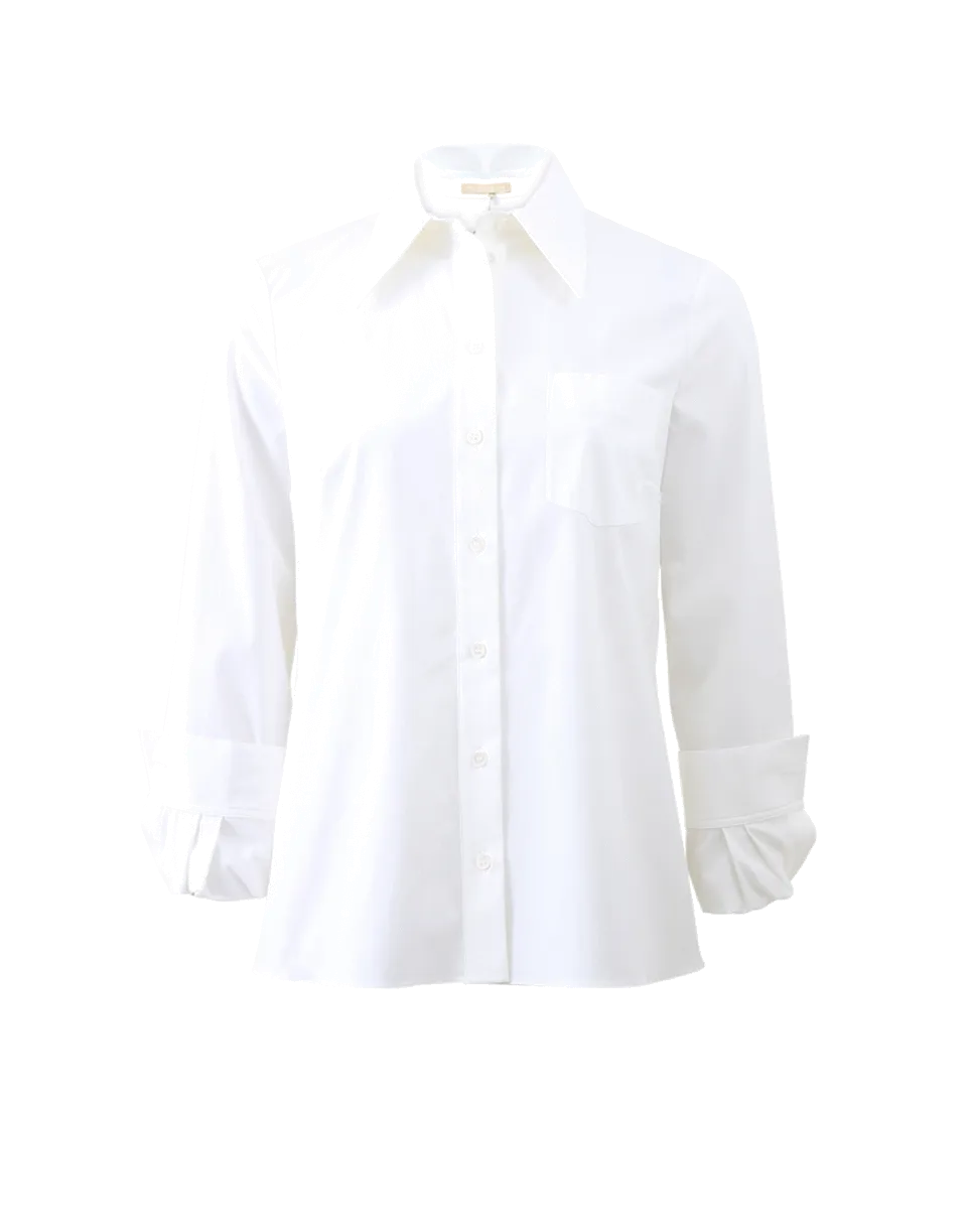 Twist Cuff Blouse