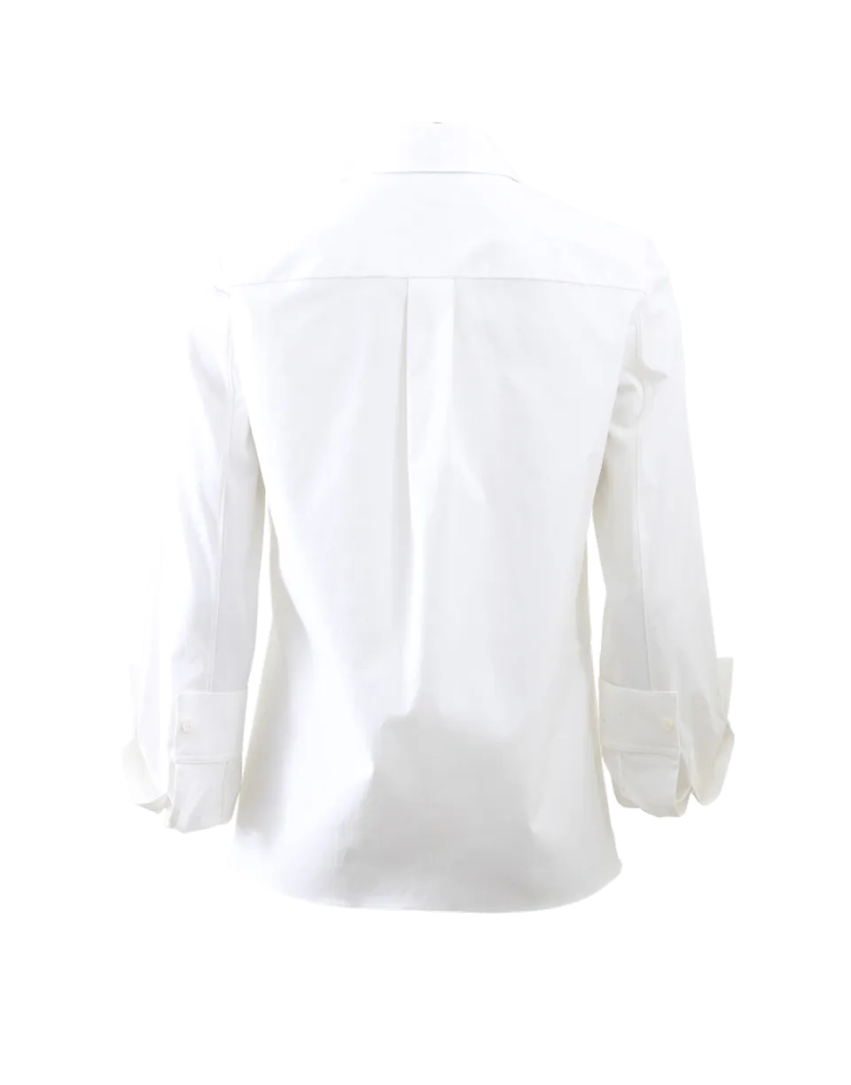 Twist Cuff Blouse