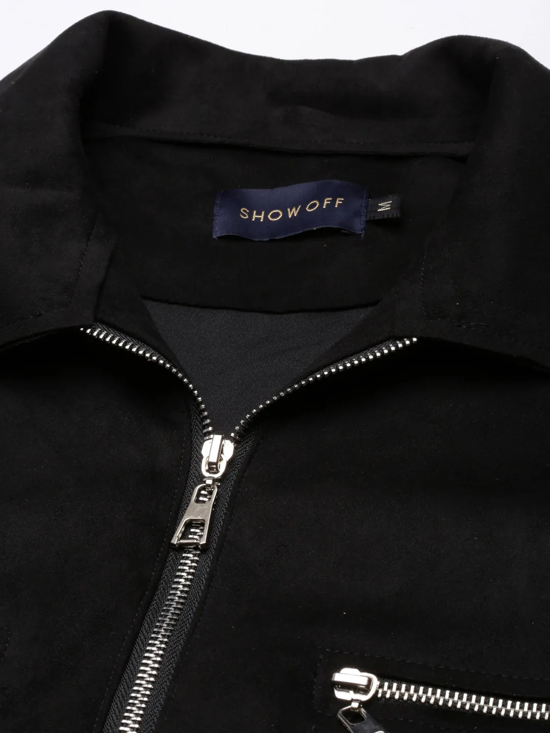 Women Black Solid Tailored Jacket